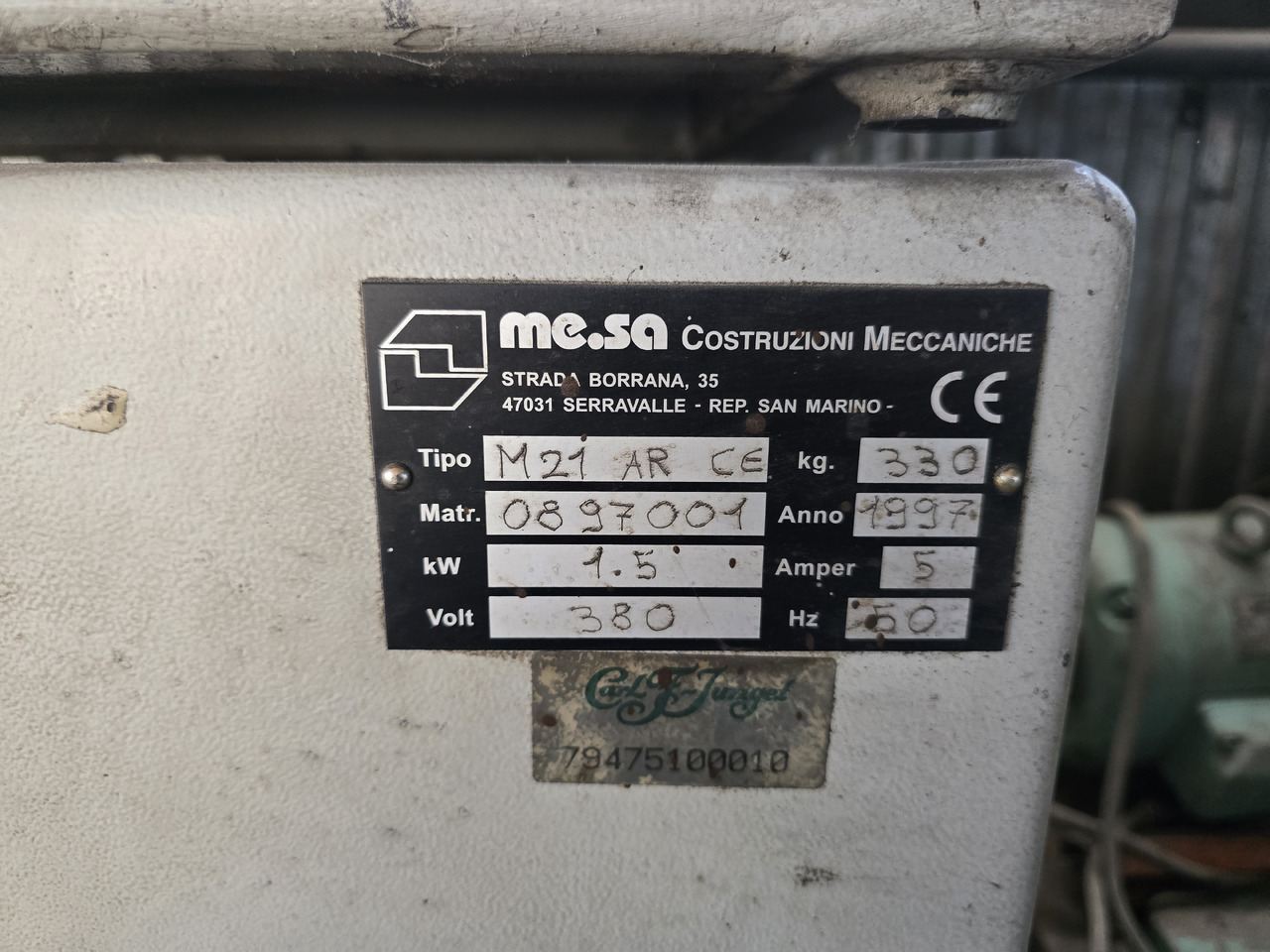 ME.SA M21 - Houtbewerkingsmachine: afbeelding 5 ME.SA M21 - Houtbewerkingsmachine: afbeelding 5