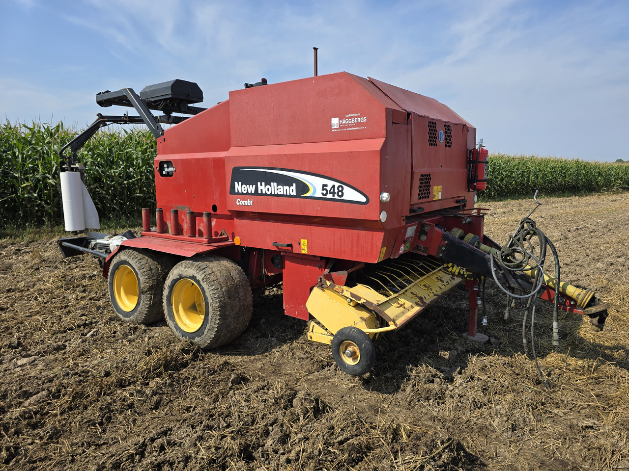 NEW HOLLAND 548 Combi - Ronde balenpers: afbeelding 1 NEW HOLLAND 548 Combi - Ronde balenpers: afbeelding 1