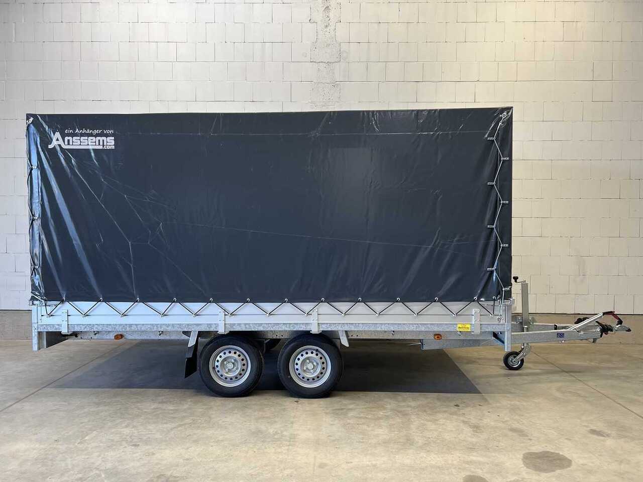 ANSSEMS PSX-S 3000 Plane Hochlader - Aanhangwagen met huif: afbeelding 1 ANSSEMS PSX-S 3000 Plane Hochlader - Aanhangwagen met huif: afbeelding 1