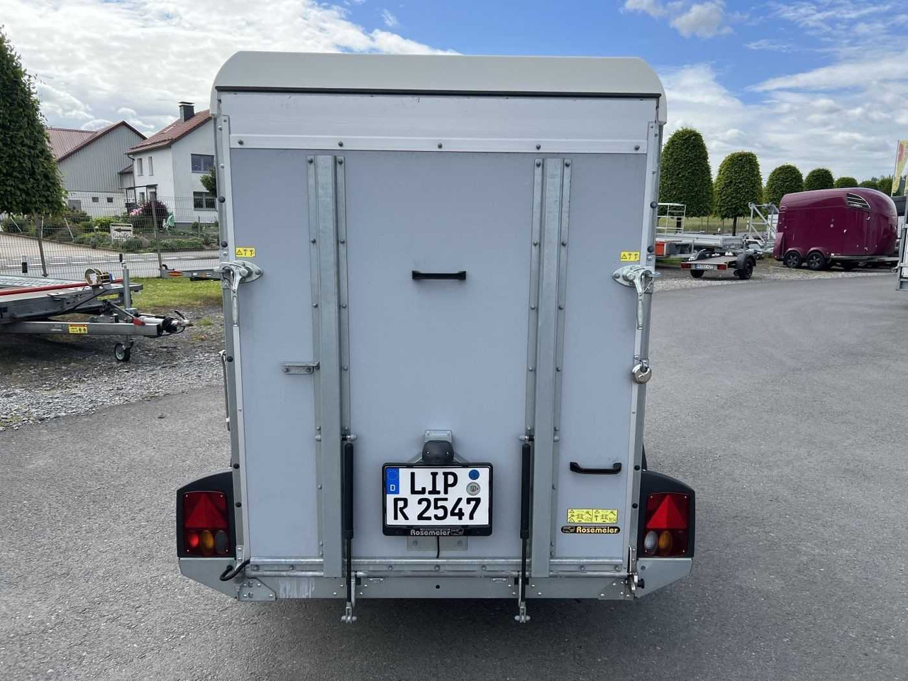 BOECKMANN KT 2513/135 F Tür TKL Stützen Kofferanhänger - Gesloten aanhangwagen: afbeelding 4 BOECKMANN KT 2513/135 F Tür TKL Stützen Kofferanhänger - Gesloten aanhangwagen: afbeelding 4