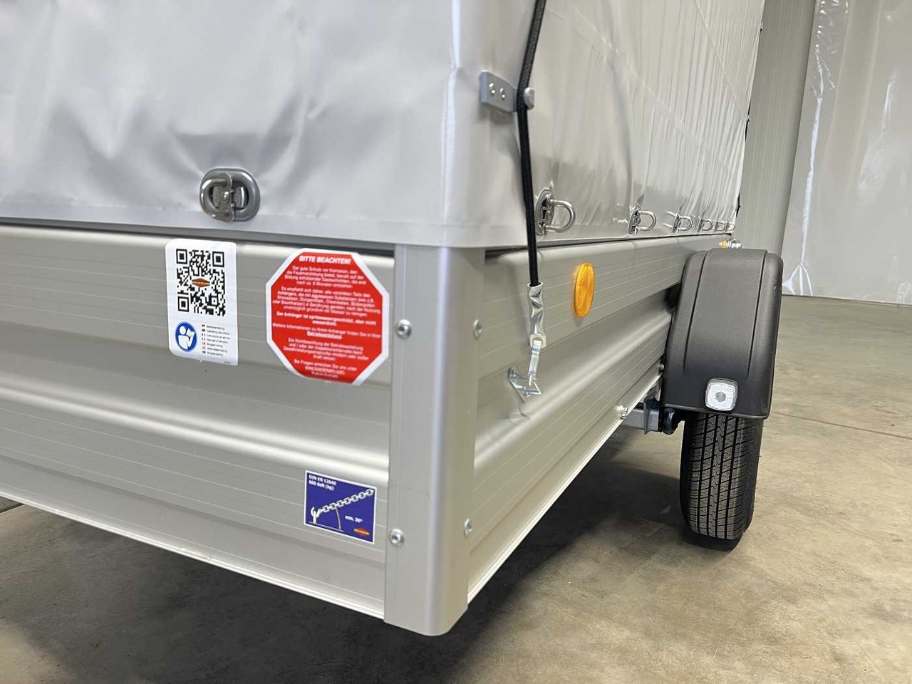 Nieuw Aanhangwagen auto BOECKMANN TL-AL 2513/75 Plane Kastenanhänger ungebremst: afbeelding 19