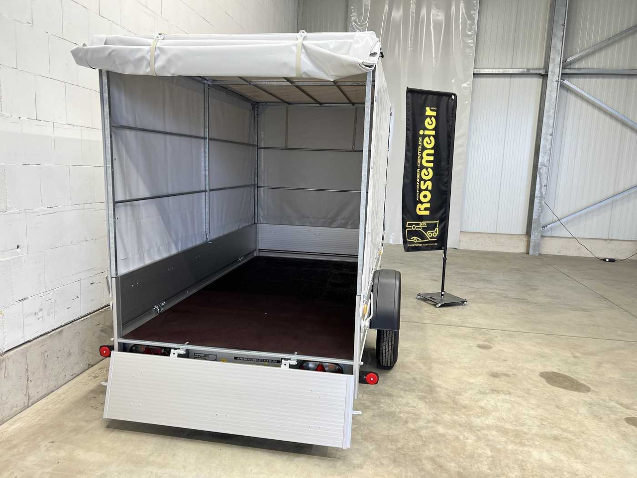Nieuw Aanhangwagen auto BOECKMANN TL-AL 2513/75 Plane Kastenanhänger ungebremst: afbeelding 7