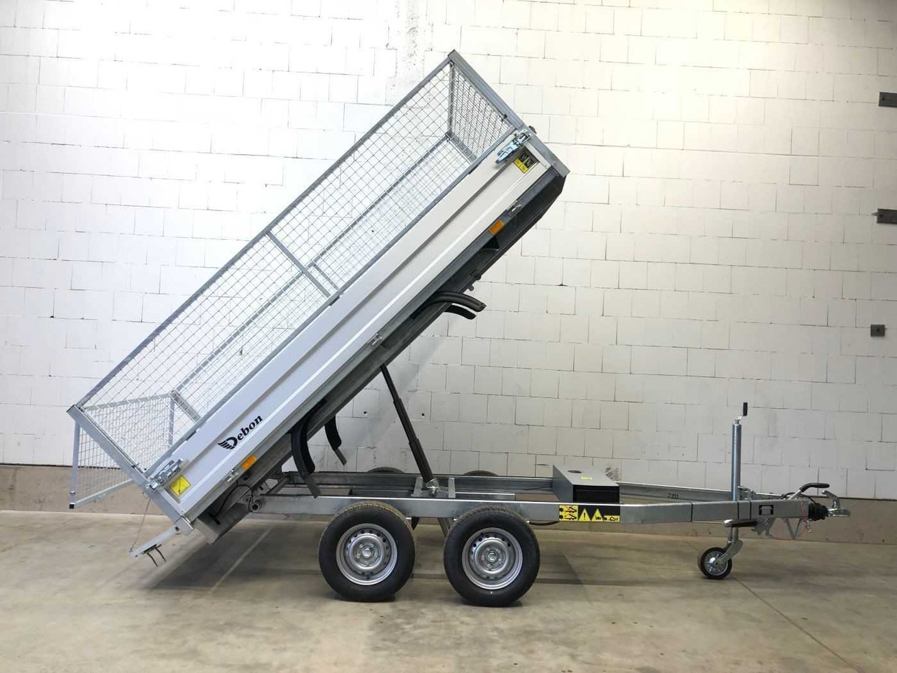 CHEVAL LIBERTE DEBON PW1.2E Lux E-Pumpe Gitter Rückwärtskipper - Kipper aanhangwagen: afbeelding 1 CHEVAL LIBERTE DEBON PW1.2E Lux E-Pumpe Gitter Rückwärtskipper - Kipper aanhangwagen: afbeelding 1