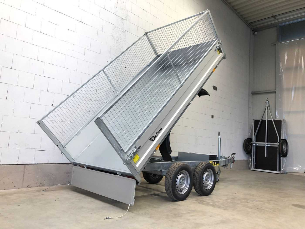 CHEVAL LIBERTE DEBON PW1.2E Lux E-Pumpe Gitter Rückwärtskipper - Kipper aanhangwagen: afbeelding 3 CHEVAL LIBERTE DEBON PW1.2E Lux E-Pumpe Gitter Rückwärtskipper - Kipper aanhangwagen: afbeelding 3
