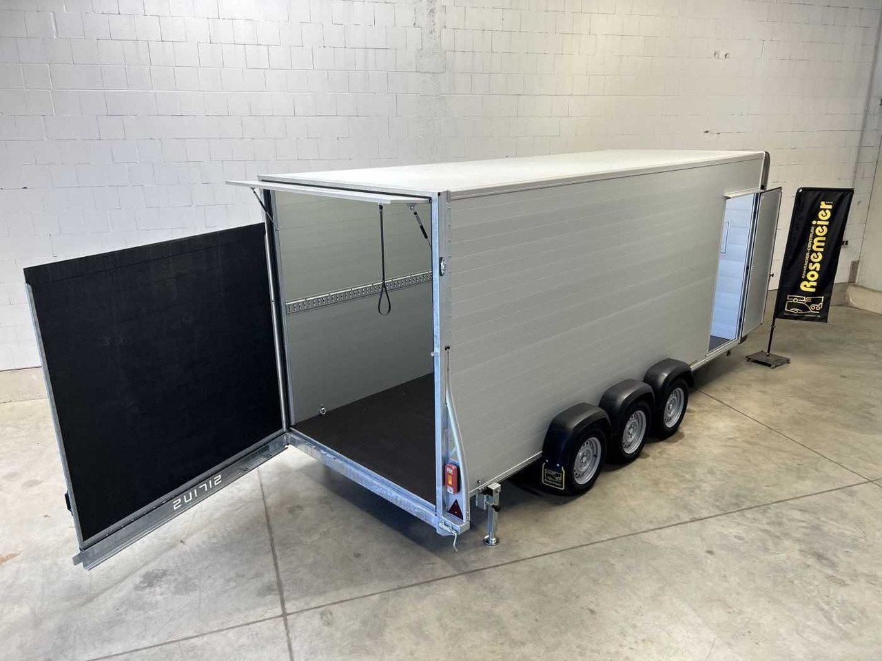 Nieuw Gesloten aanhangwagen G290 Kofferanhänger Sirius: afbeelding 20