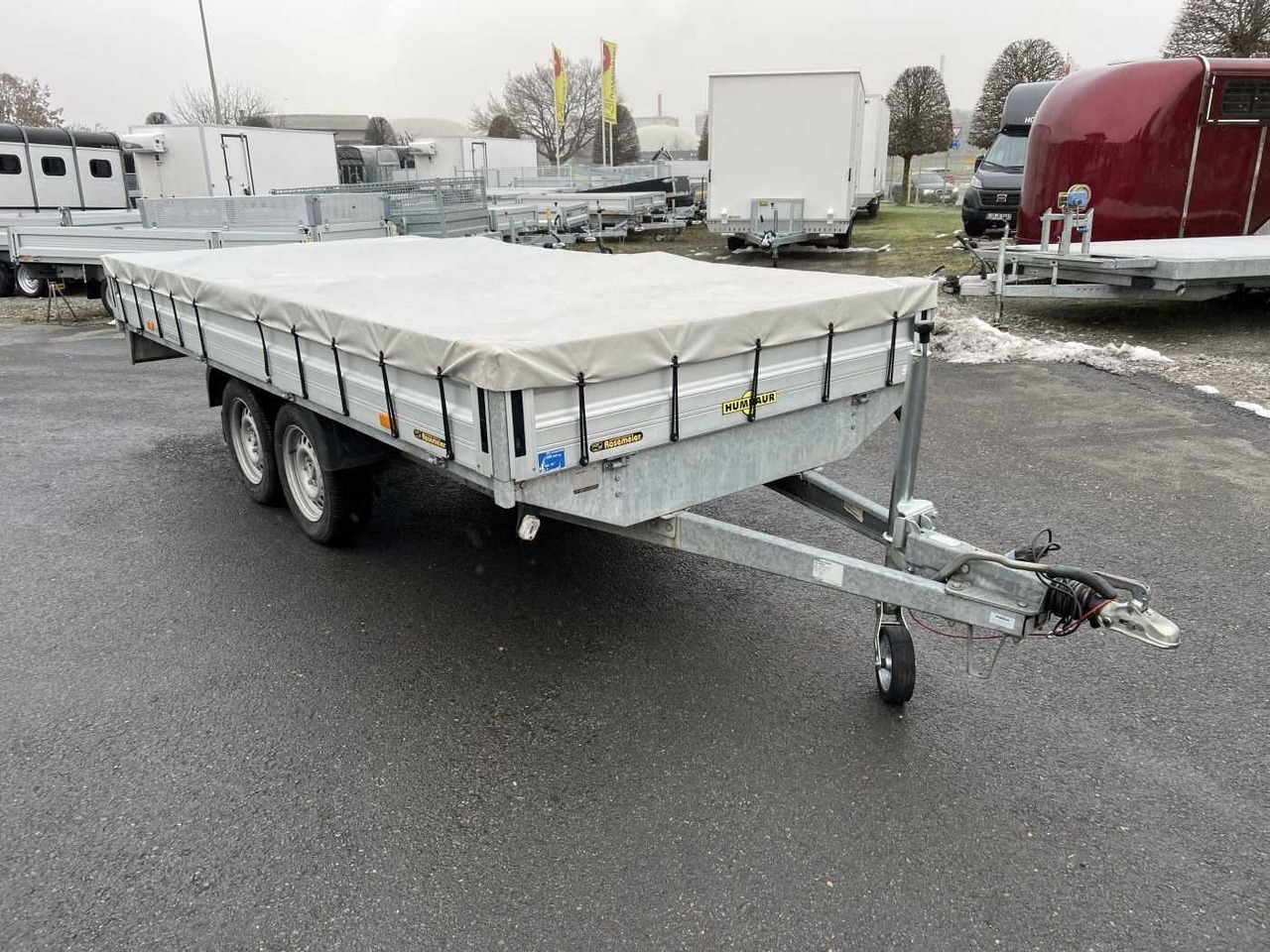 HUMBAUR HT 254118 Hochlader - Open/ Plateau aanhangwagen: afbeelding 1 HUMBAUR HT 254118 Hochlader - Open/ Plateau aanhangwagen: afbeelding 1