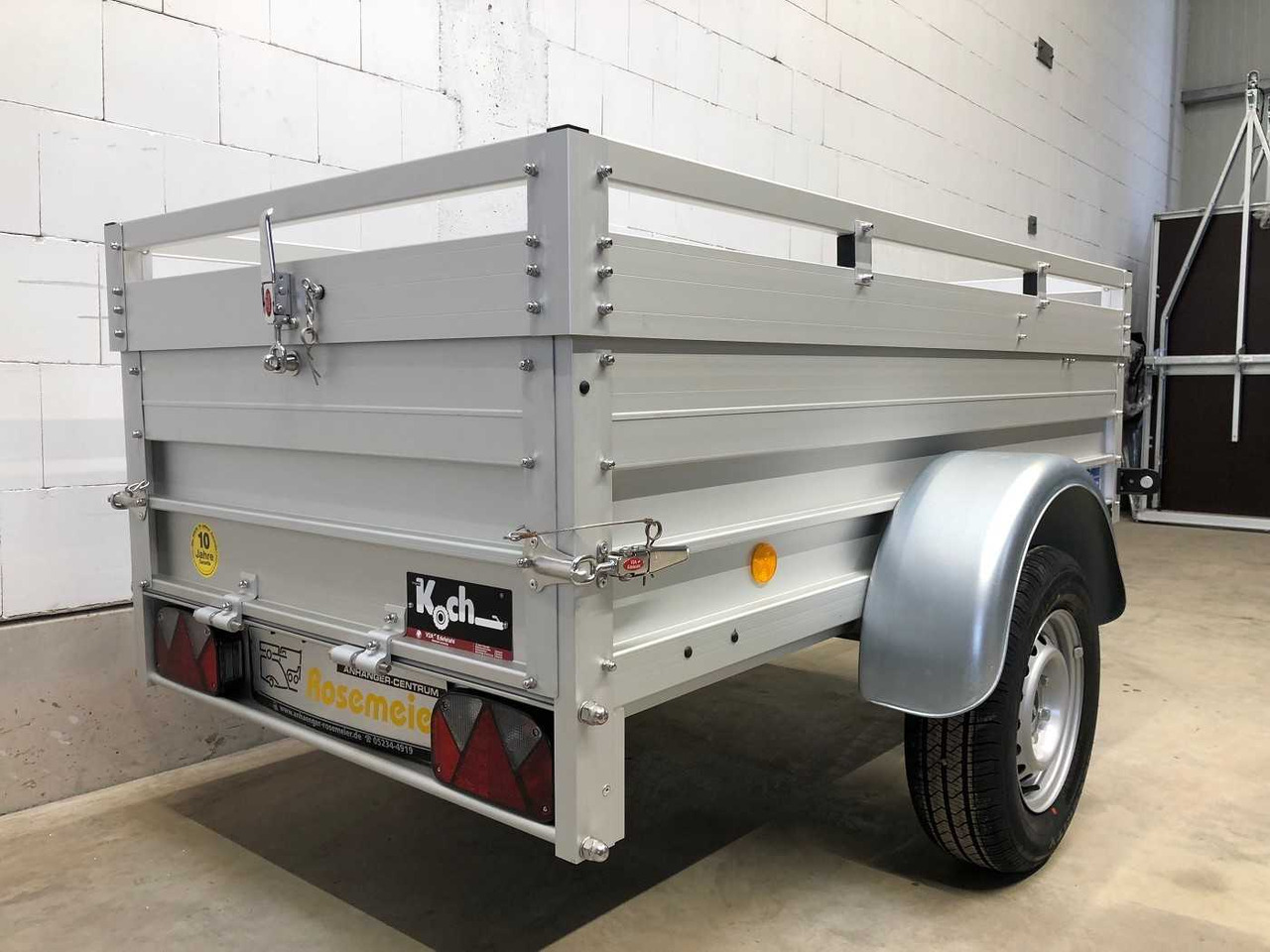 Nieuw Aanhangwagen auto KOCH U2 mit Deckel Deckelanhänger: afbeelding 11
