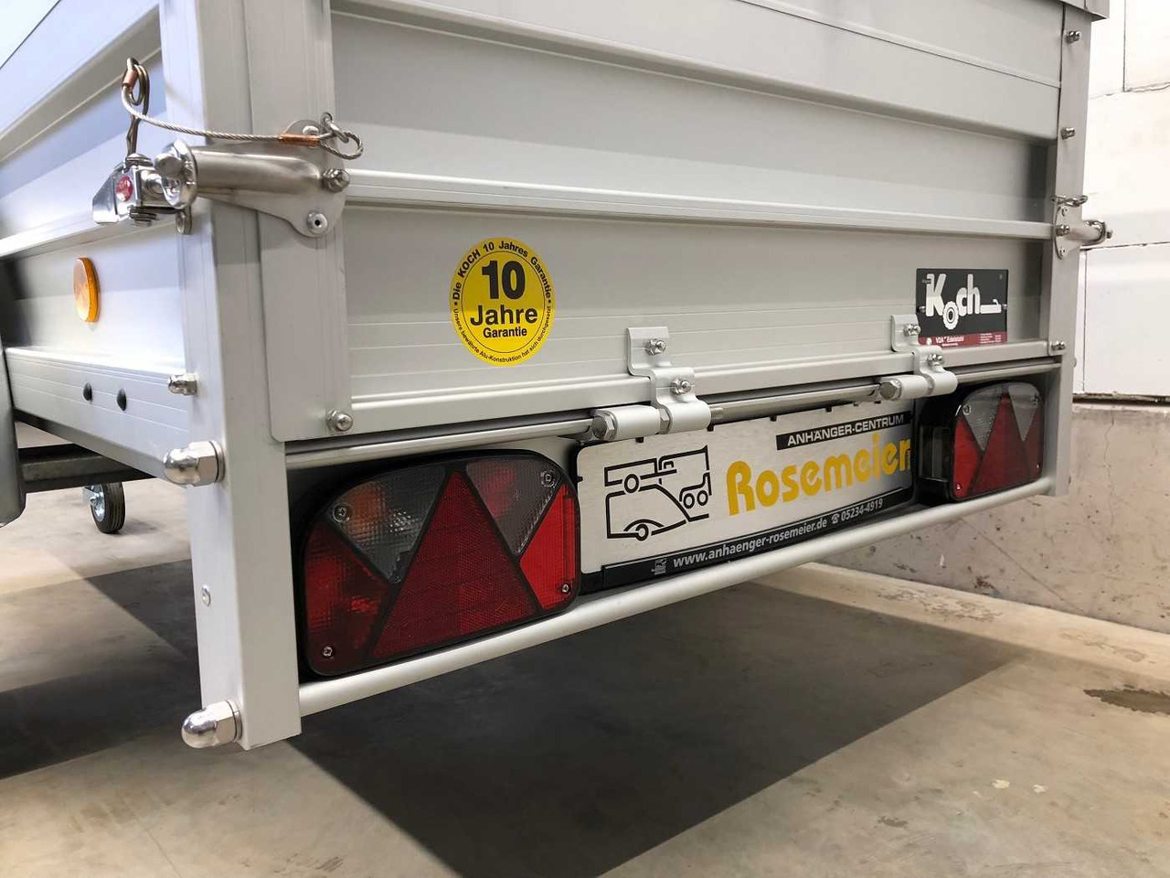 Nieuw Aanhangwagen auto KOCH U2 mit Deckel Deckelanhänger: afbeelding 13