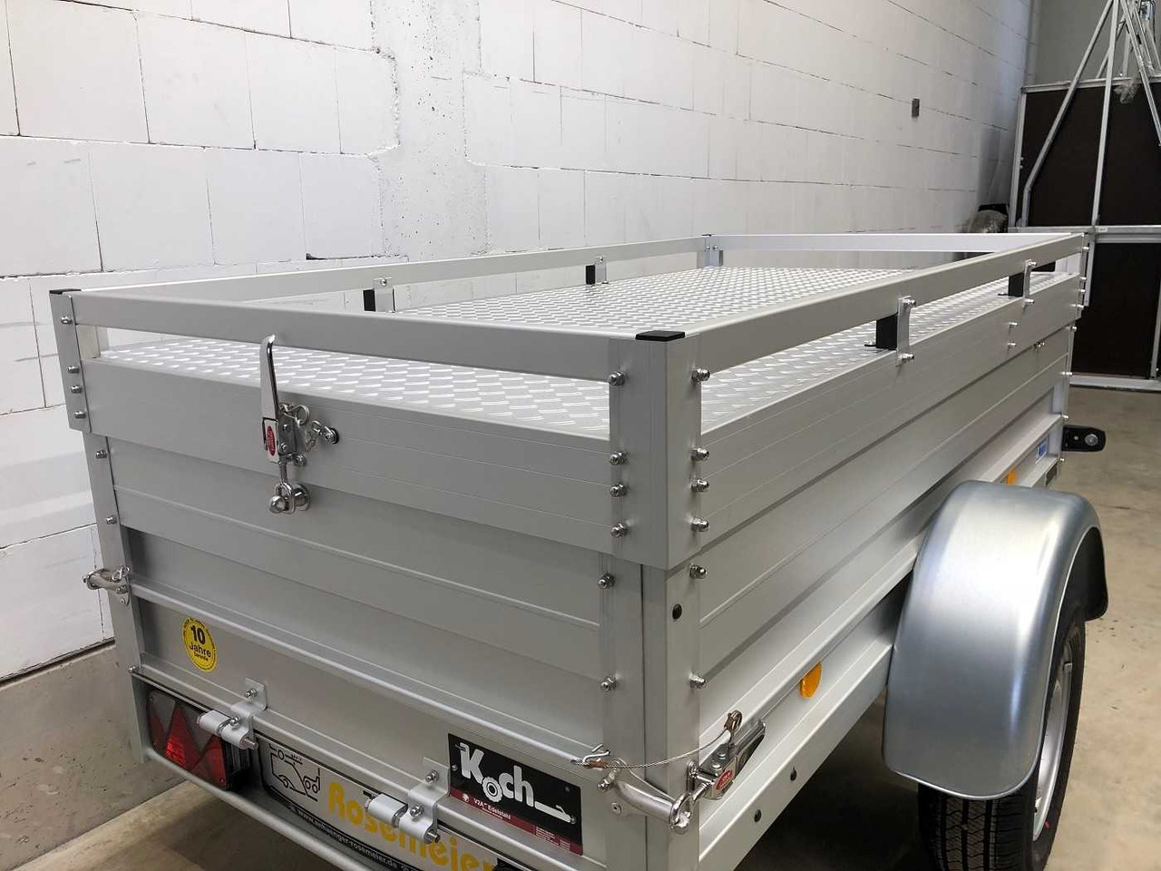 Nieuw Aanhangwagen auto KOCH U2 mit Deckel Deckelanhänger: afbeelding 23