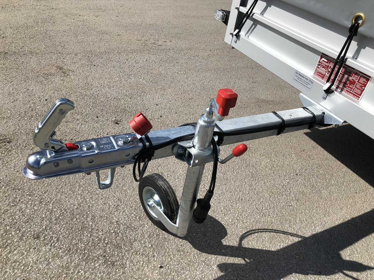 Nieuw Aanhangwagen auto KOCH U4 mit Plane 1500 grau Kastenanhänger ungebremst: afbeelding 19