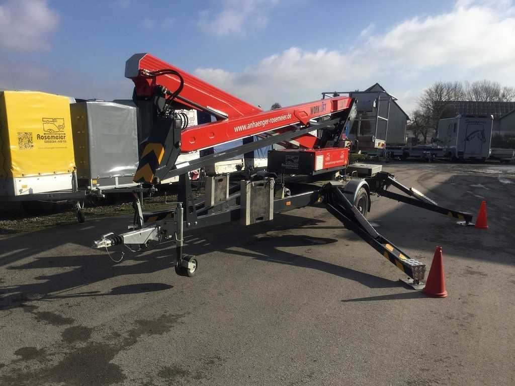 PAUS Lift GT 18A Sonderanhänger Mietgerät Maschinentransporter - Aanhanger hoogwerker: afbeelding 2 PAUS Lift GT 18A Sonderanhänger Mietgerät Maschinentransporter - Aanhanger hoogwerker: afbeelding 2