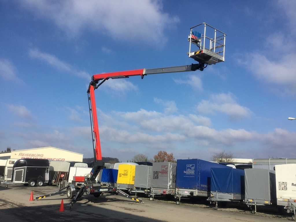 PAUS Lift GT 18A Sonderanhänger Mietgerät Maschinentransporter - Aanhanger hoogwerker: afbeelding 5 PAUS Lift GT 18A Sonderanhänger Mietgerät Maschinentransporter - Aanhanger hoogwerker: afbeelding 5