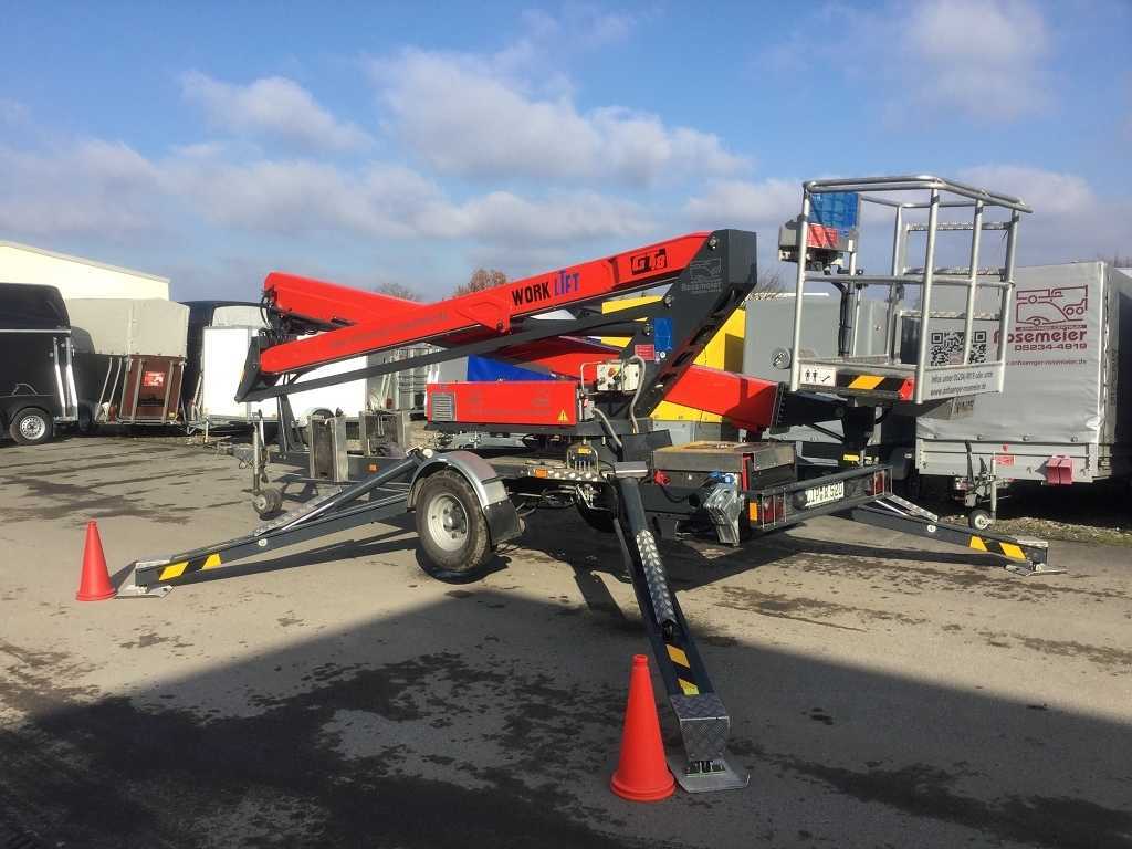 PAUS Lift GT 18A Sonderanhänger Mietgerät Maschinentransporter - Aanhanger hoogwerker: afbeelding 1 PAUS Lift GT 18A Sonderanhänger Mietgerät Maschinentransporter - Aanhanger hoogwerker: afbeelding 1