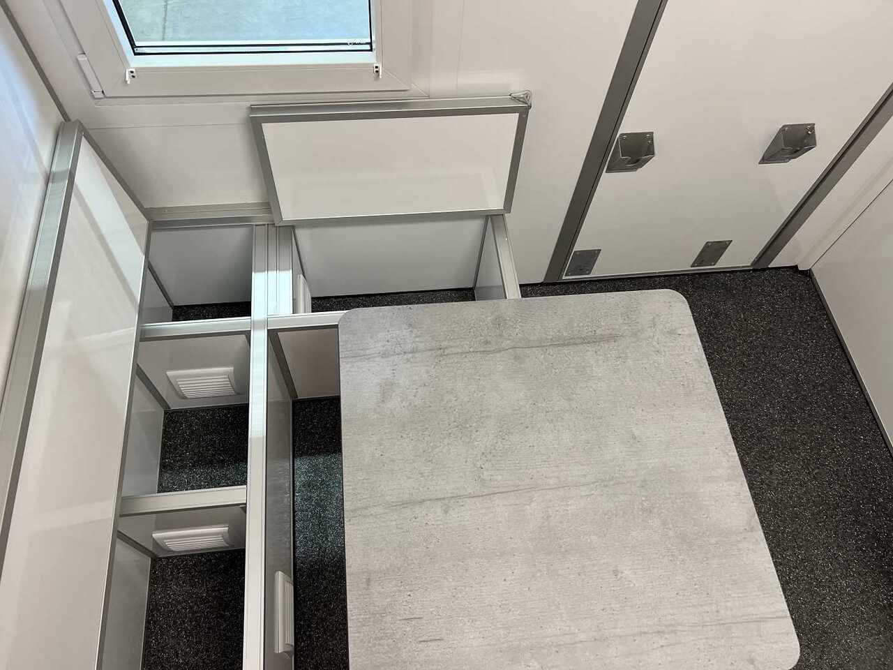 Nieuw Wooncontainer, Aanhangwagen ROSEMEIER EW TA-NO Mannschaftswagen 737 Toilettenanhänger: afbeelding 13