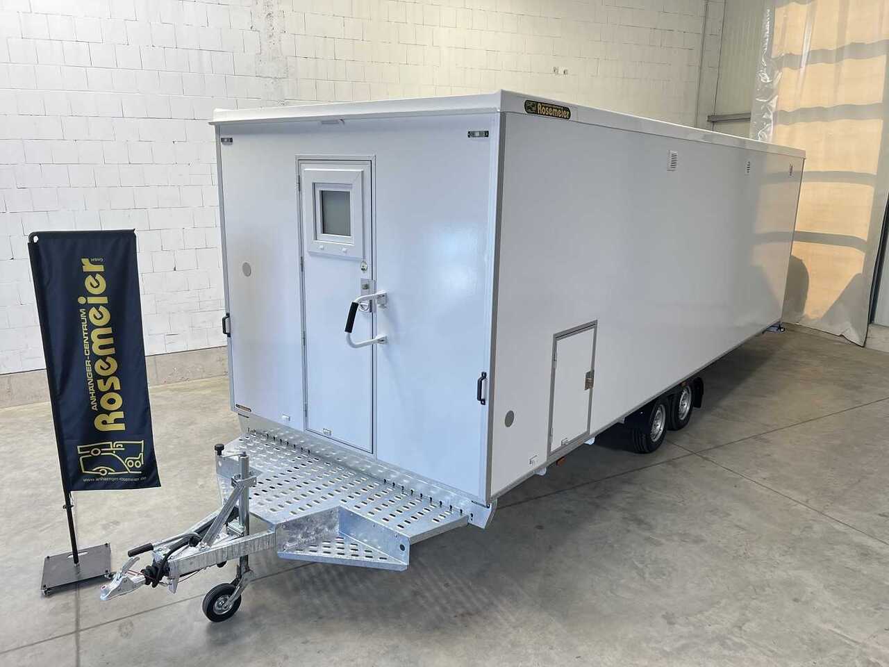 Nieuw Wooncontainer, Aanhangwagen ROSEMEIER EW TA-NO Mannschaftswagen 737 Toilettenanhänger: afbeelding 29