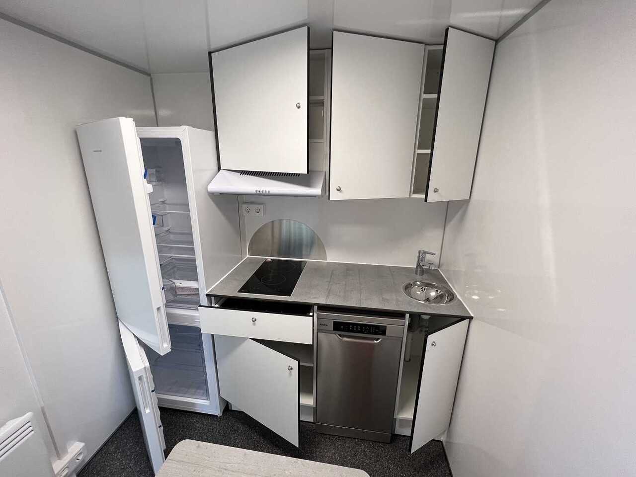 Nieuw Wooncontainer, Aanhangwagen ROSEMEIER EW TA-NO Mannschaftswagen 737 Toilettenanhänger: afbeelding 11