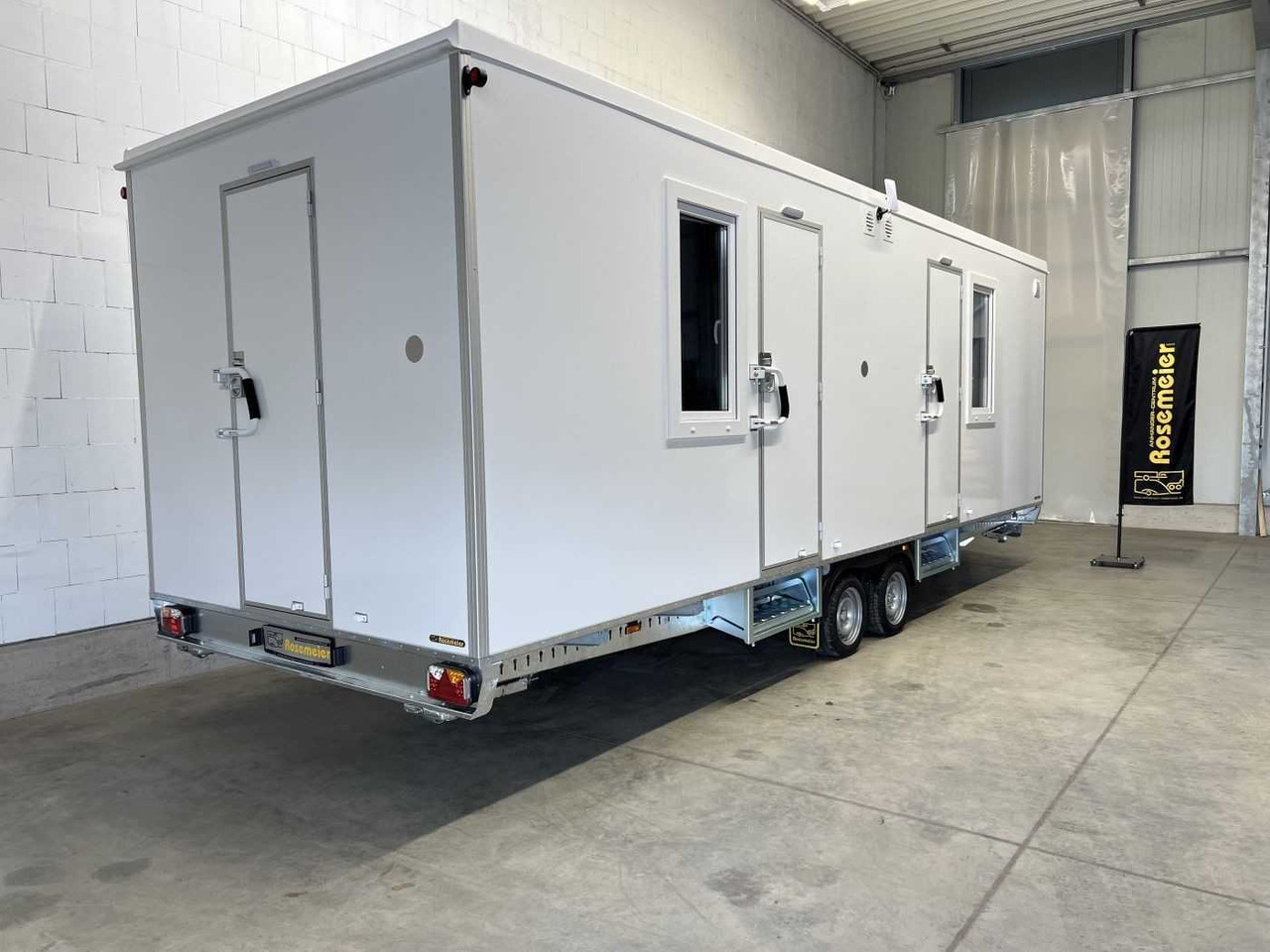 Nieuw Wooncontainer, Aanhangwagen ROSEMEIER EW TA-NO Mannschaftswagen 738 Mannschaftswagen: afbeelding 27
