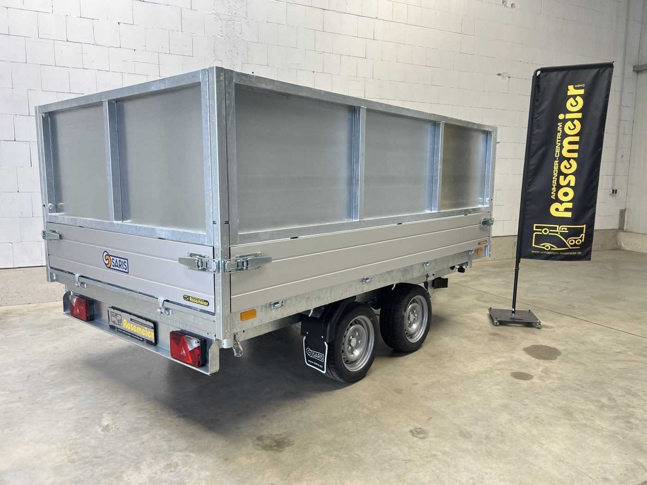 SARIS K3 306 184 3500 2 E BlechAufs Dreiseitenkipper - Kipper aanhangwagen: afbeelding 4 SARIS K3 306 184 3500 2 E BlechAufs Dreiseitenkipper - Kipper aanhangwagen: afbeelding 4