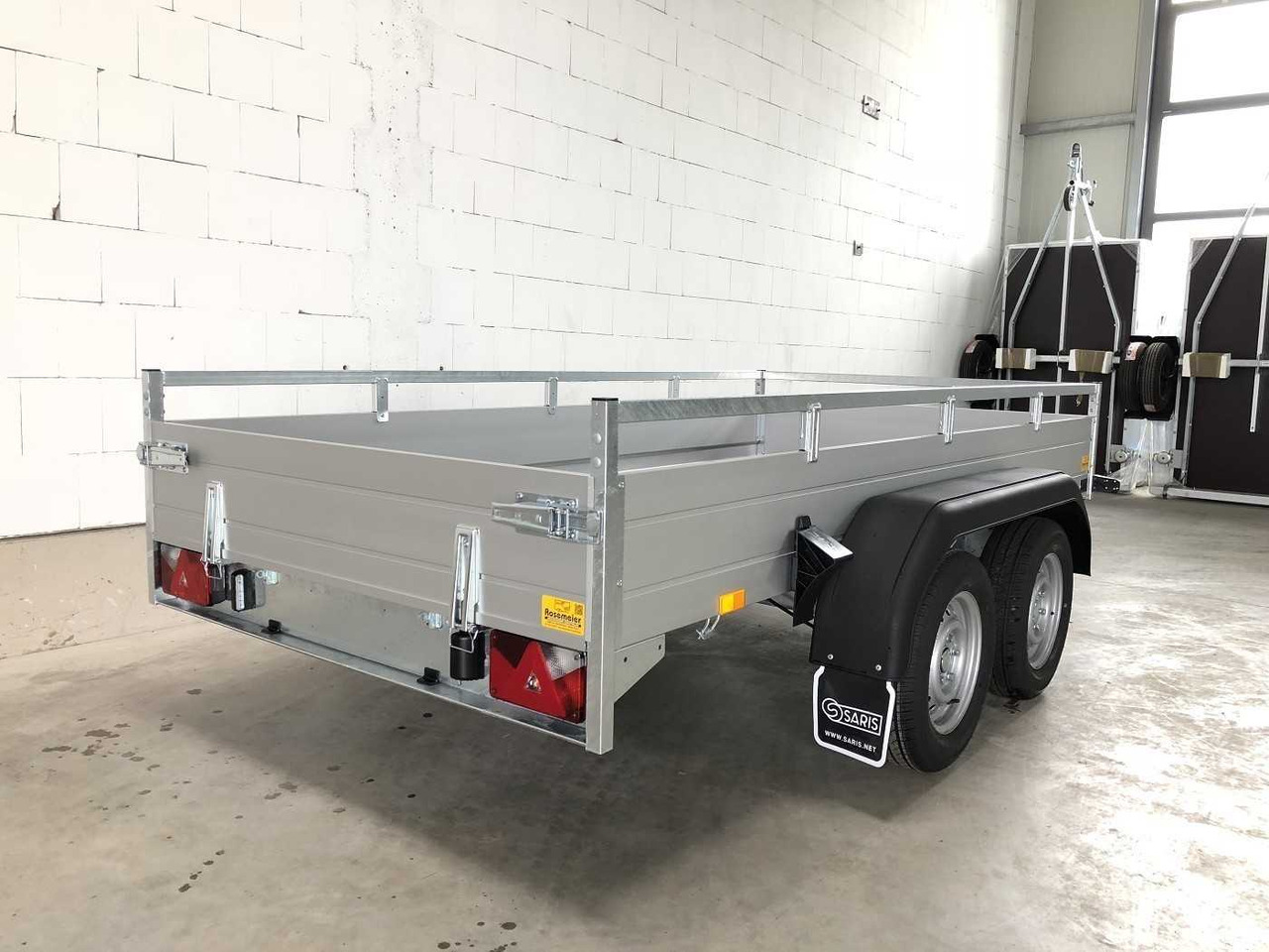 SARIS McAlu Pro 305 153 2000 2 Ramp Kastenanhänger geb - Aanhangwagen auto: afbeelding 2 SARIS McAlu Pro 305 153 2000 2 Ramp Kastenanhänger geb - Aanhangwagen auto: afbeelding 2
