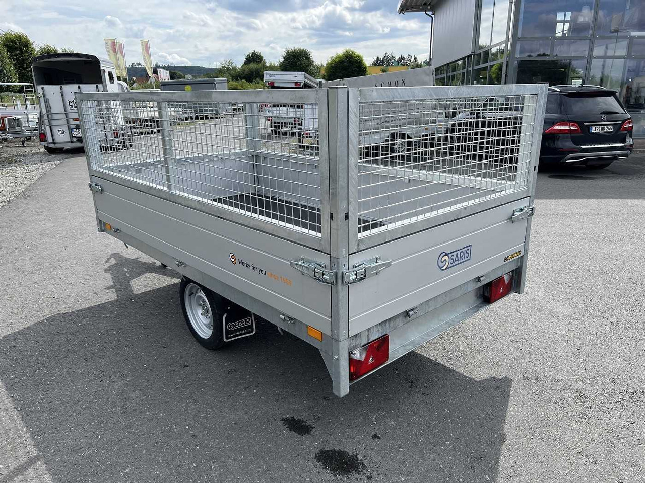 SARIS PL 276 150 1500 1 Gitter Hochlader - Aanhangwagen auto: afbeelding 5 SARIS PL 276 150 1500 1 Gitter Hochlader - Aanhangwagen auto: afbeelding 5