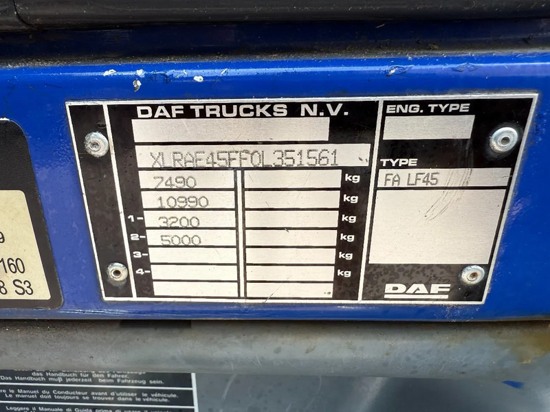 DAF LF 45.160 LF45-160 EEV Koffer mit Ladebordwand 8.300KG - Bakwagen: afbeelding 5 DAF LF 45.160 LF45-160 EEV Koffer mit Ladebordwand 8.300KG - Bakwagen: afbeelding 5