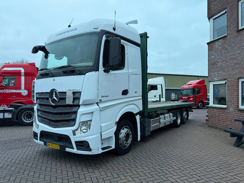 Mercedes-Benz Actros Actros 2542LL 6X2 met open laabak BDF Platform NL Truck - Vrachtwagen met open laadbak: afbeelding 2 Mercedes-Benz Actros Actros 2542LL 6X2 met open laabak BDF Platform NL Truck - Vrachtwagen met open laadbak: afbeelding 2