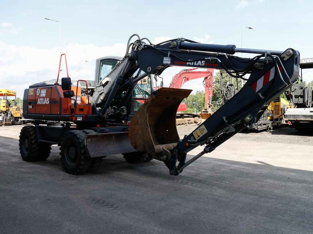 ATLAS 150W - Mobiele graafmachine: afbeelding 4 ATLAS 150W - Mobiele graafmachine: afbeelding 4