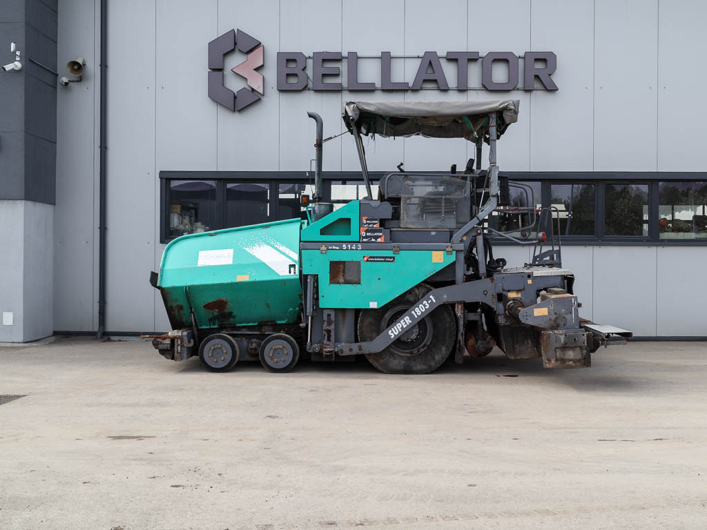 VÖGELE SUPER 1803-1 - Asfaltafwerkmachine: afbeelding 1 VÖGELE SUPER 1803-1 - Asfaltafwerkmachine: afbeelding 1