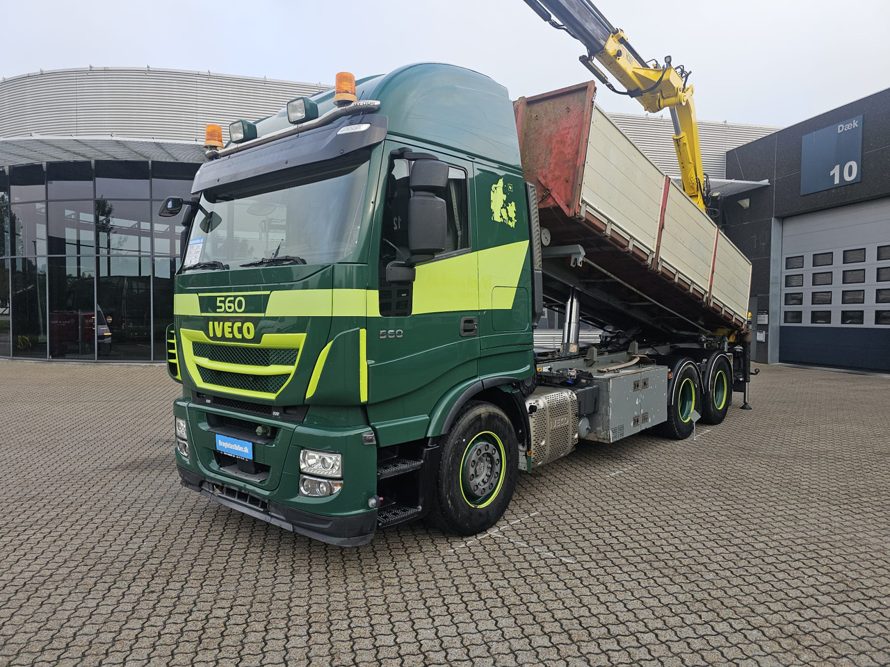 Iveco Stralis 560 6x4 - Containertransporter/ Wissellaadbak vrachtwagen, Kraanwagen: afbeelding 1 Iveco Stralis 560 6x4 - Containertransporter/ Wissellaadbak vrachtwagen, Kraanwagen: afbeelding 1