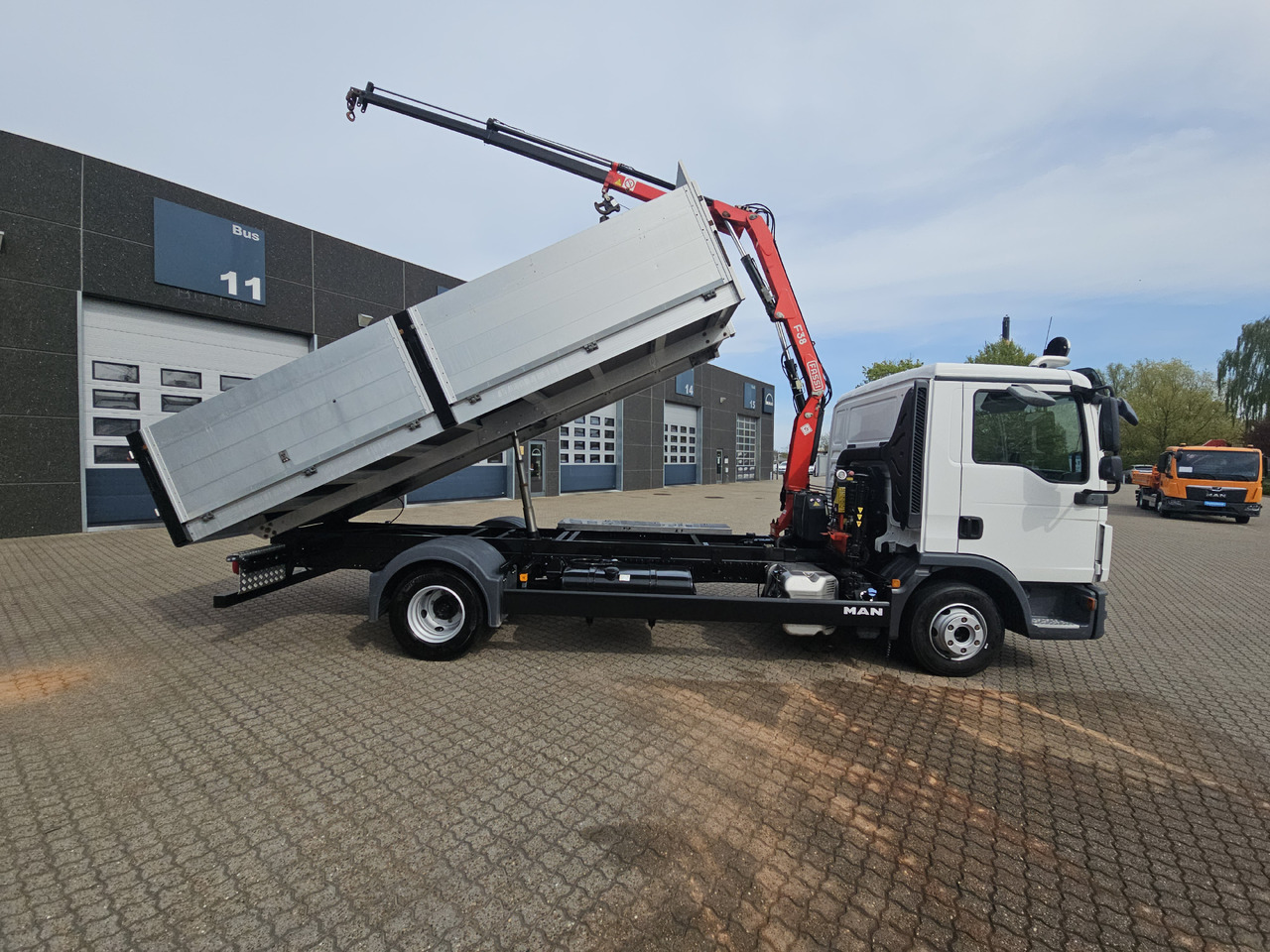 MAN TGL 10.220 - Kipper vrachtwagen, Kraanwagen: afbeelding 5 MAN TGL 10.220 - Kipper vrachtwagen, Kraanwagen: afbeelding 5