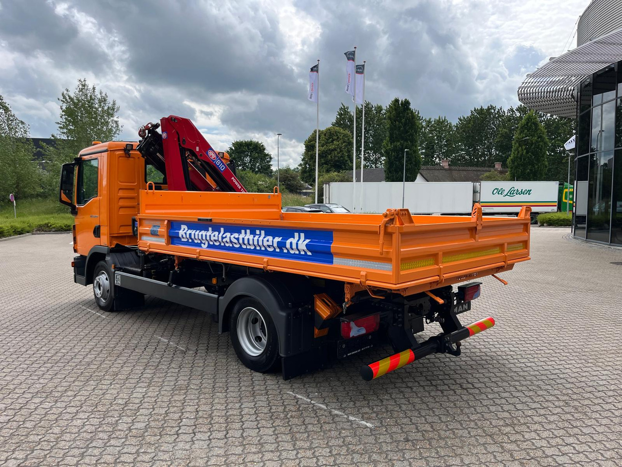 MAN TGL 8.220 - Kipper vrachtwagen, Kraanwagen: afbeelding 2 MAN TGL 8.220 - Kipper vrachtwagen, Kraanwagen: afbeelding 2