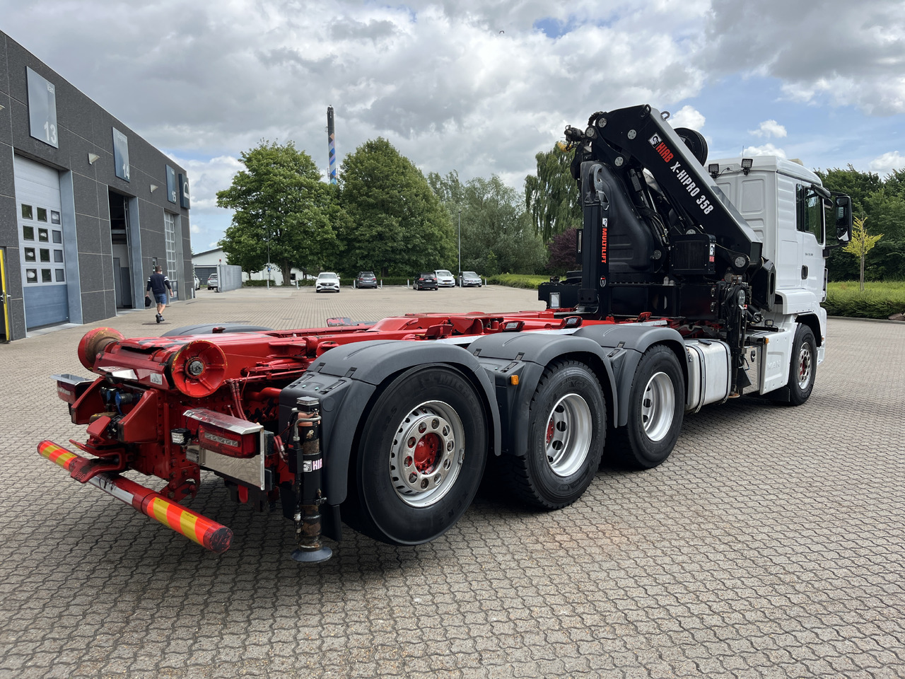 MAN TGS 35.500 8x4 - Containertransporter/ Wissellaadbak vrachtwagen, Kraanwagen: afbeelding 4 MAN TGS 35.500 8x4 - Containertransporter/ Wissellaadbak vrachtwagen, Kraanwagen: afbeelding 4