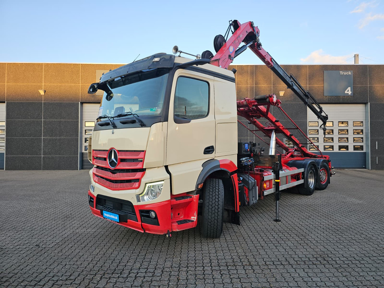 Mercedes Benz Actros 2545 - Containertransporter/ Wissellaadbak vrachtwagen, Kraanwagen: afbeelding 1 Mercedes Benz Actros 2545 - Containertransporter/ Wissellaadbak vrachtwagen, Kraanwagen: afbeelding 1
