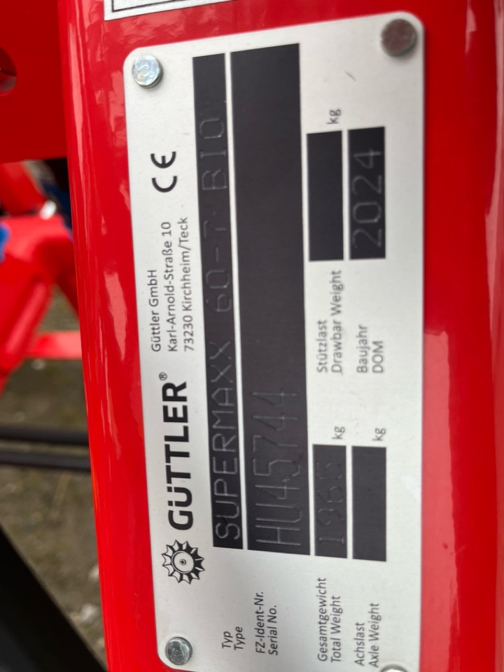 Güttler SuperMaxx 60-7 BIO - Cultivator: afbeelding 4 Güttler SuperMaxx 60-7 BIO - Cultivator: afbeelding 4