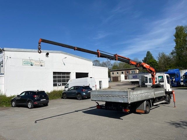 Iveco ML 75 E Pritsche mit Atlas Ladekran 60.1 - Vrachtwagen met open laadbak, Kraanwagen: afbeelding 3 Iveco ML 75 E Pritsche mit Atlas Ladekran 60.1 - Vrachtwagen met open laadbak, Kraanwagen: afbeelding 3