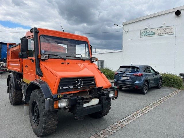 Mercedes-Benz Unimog 418/10 Winterdienst2000 - Kipper vrachtwagen: afbeelding 5 Mercedes-Benz Unimog 418/10 Winterdienst2000 - Kipper vrachtwagen: afbeelding 5