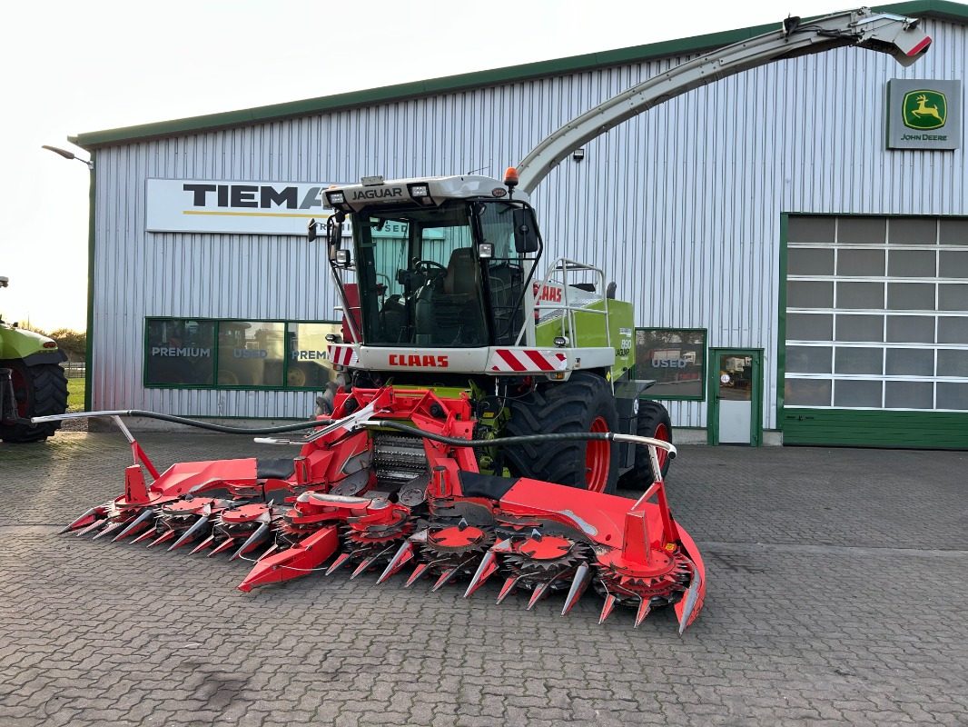 CLAAS Jaguar 890 mit Kemper 360 und PU - Oogstmachine: afbeelding 1 CLAAS Jaguar 890 mit Kemper 360 und PU - Oogstmachine: afbeelding 1
