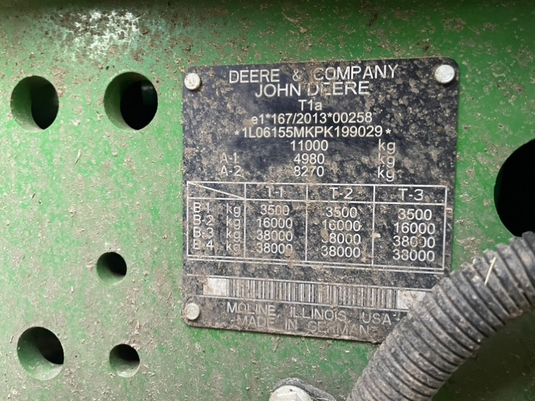 John Deere 6155M - Tractor: afbeelding 4 John Deere 6155M - Tractor: afbeelding 4