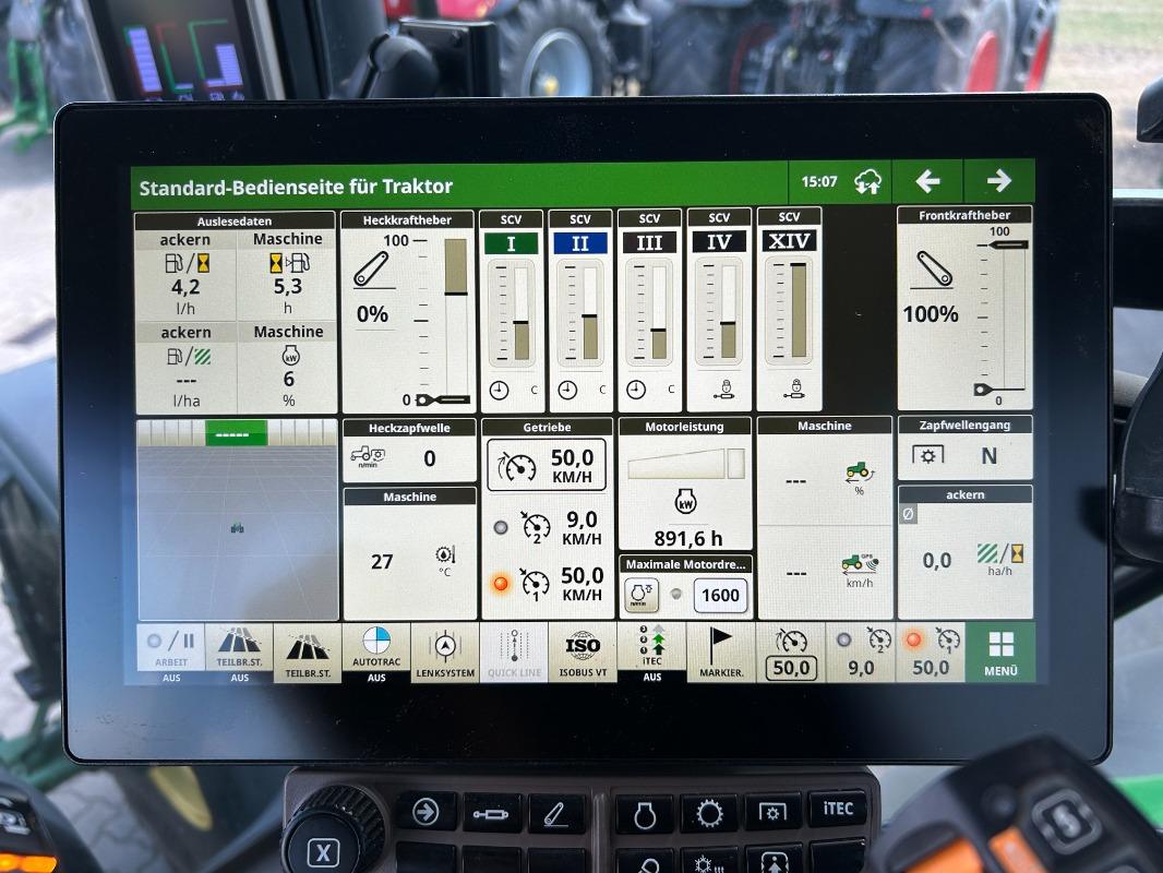 Tractor John Deere 6R 215: afbeelding 17