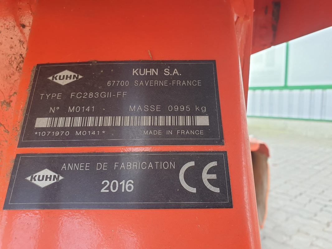 Kuhn FC 283 G-II FF LIFTCONTROL - Maaimachine: afbeelding 2 Kuhn FC 283 G-II FF LIFTCONTROL - Maaimachine: afbeelding 2