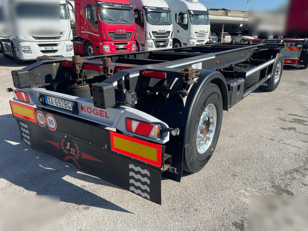KÖGEL - Containertransporter/ Wissellaadbak aanhangwagen: afbeelding 1 KÖGEL - Containertransporter/ Wissellaadbak aanhangwagen: afbeelding 1