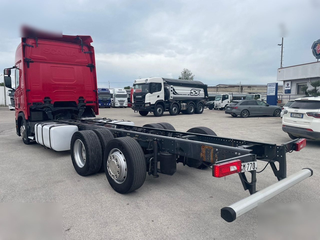 SCANIA R450 - Schuifzeilen vrachtwagen: afbeelding 4 SCANIA R450 - Schuifzeilen vrachtwagen: afbeelding 4
