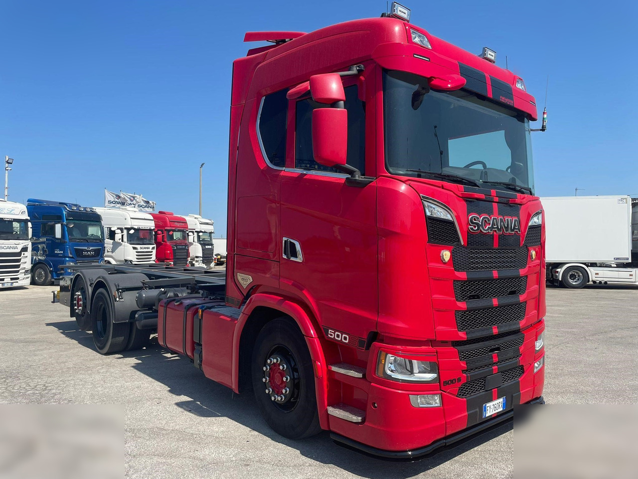 SCANIA S500 - Containertransporter/ Wissellaadbak vrachtwagen: afbeelding 1 SCANIA S500 - Containertransporter/ Wissellaadbak vrachtwagen: afbeelding 1