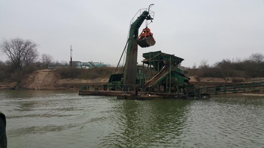 Auslegerschwimmbagger Rohr Vollautomatisch - Amfibische graafmachine: afbeelding 1 Auslegerschwimmbagger Rohr Vollautomatisch - Amfibische graafmachine: afbeelding 1