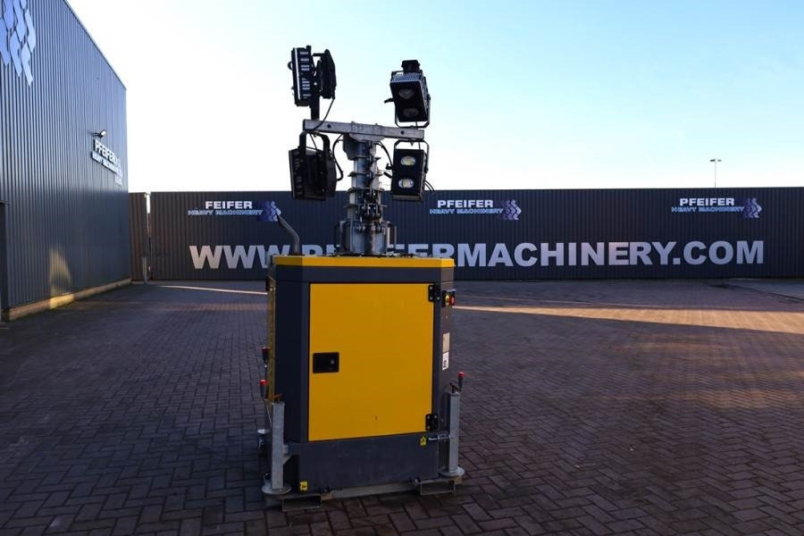 Lichtmast Atlas Copco HiLight B5+KD Max Boom Height 8m, Luminosity With: afbeelding 7
