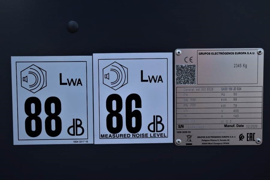 Atlas Copco QAS5 100 JD S3A Valid inspection, *Guarantee! Die - Industrie generator: afbeelding 5 Atlas Copco QAS5 100 JD S3A Valid inspection, *Guarantee! Die - Industrie generator: afbeelding 5