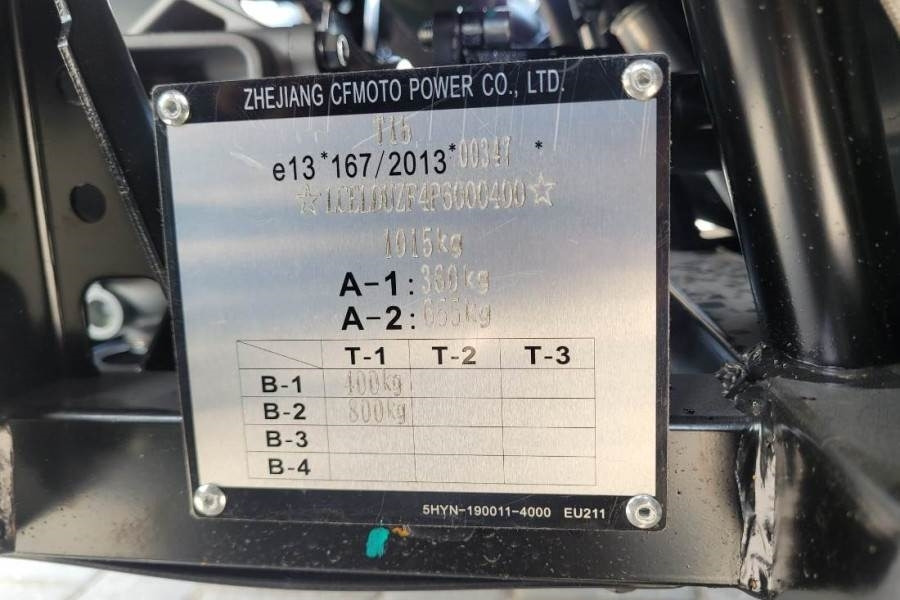 Quad CFMoto UFORCE600 Valid Inspection, *Guarantee! Dutch Regi: afbeelding 6