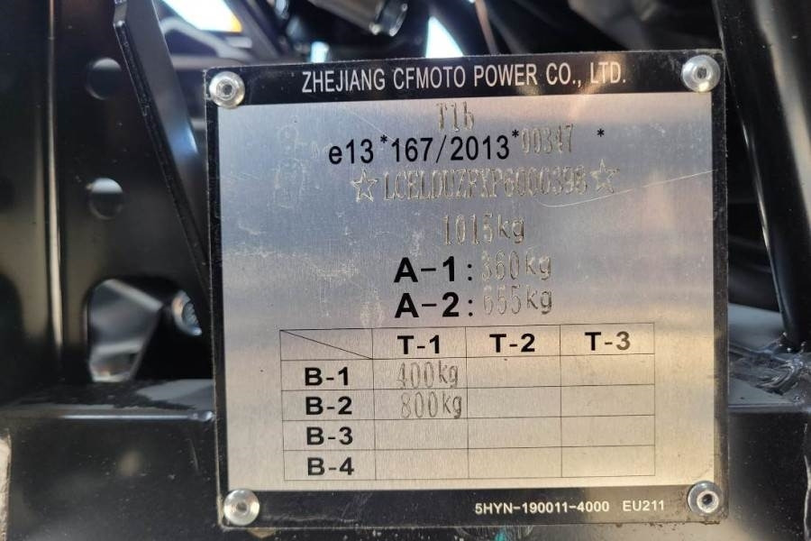 Quad CFMoto UFORCE600 Valid Inspection, *Guarantee! Dutch Regi: afbeelding 7