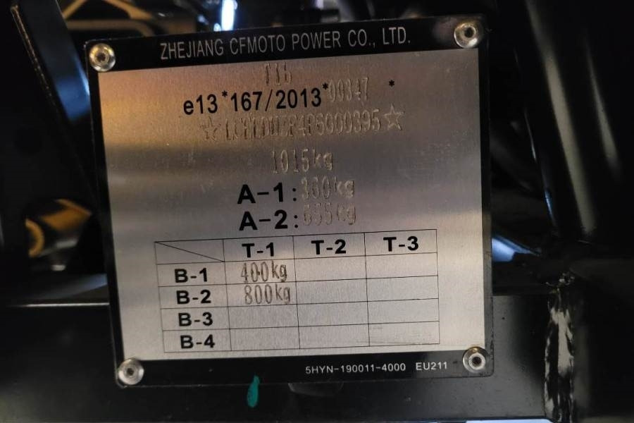 Quad CFMoto UFORCE600 Valid Inspection, *Guarantee! Dutch Regi: afbeelding 8