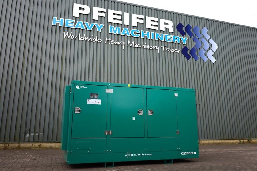 Cummins C220D5EQ Declaration of Conformity, Diesel, 220kVA - Industrie generator: afbeelding 1 Cummins C220D5EQ Declaration of Conformity, Diesel, 220kVA - Industrie generator: afbeelding 1